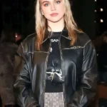 NYC Emma Brooks Leather Black Jacket