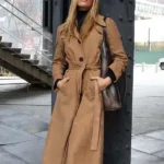 New York City Olivia Ponton Brown Coat