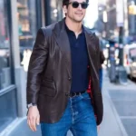 Paul Anthony Kelly NBC Studio Leather Blazer