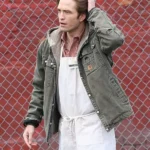 Robert Pattinson Here Comes The Flood Movie Set Denim Jacket