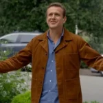 Shrinking Jason Segel Brown Jacket