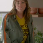 Shrinking Liz Green Army Shirt Green Jacket