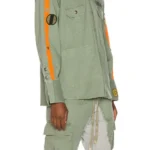 Shrinking Liz Green Army Shirt Jacket