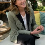 Shrinking Liz Olive Green Jacket