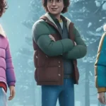 Stranger Things Tales from 85 Dustin Puffer Jacket