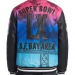 Super Bowl LX 2026 Black Jacket Back