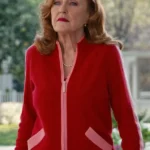 The Burbs Danielle Kennedy Red Track Striped Jacket