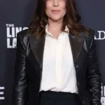 The Lincoln Lawyer Neve Campbell Black Leather Blazer