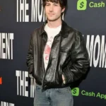 The Moment Dylan Minnette Black Leather Jacket