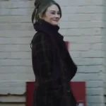 The Way to You Kim Matula Checked Coat