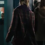 The Way to You Kim Matula Checked Coat Back