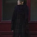 The Way to You Kim Matula Checked Wool Coat