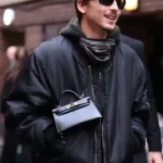 Timothee Chalamet Marty Supreme Q&A Black Jacket