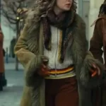 Twila Hasbeck Ponies S01 Green Suede Fur Coat