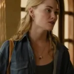 Valentines Day Virginia Gardner Denim Blue Jacket