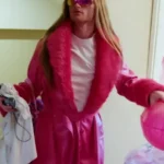 Vanderpump Rules S12 Venus Binkley Leather Pink Coat