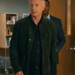 Watson Robert Carlyle Green Suede Jacket