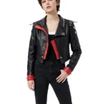 Arcane League of Legends 2 VI Black Studded Jacket