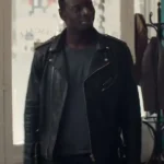 Assane Lupin S03 Black Leather Jacket