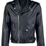 Classic Style black Leather Jacket