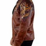 Dr. Luis Serra Navarro Resident Evil 4 Leather Brown Jacket