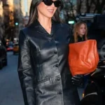 Fashion Show 2026 Olivia Munn Leather Blazer