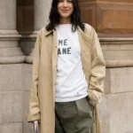 Fashion Week 2026 Alexa Chung Beige Trench Coat