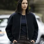 Gina Gosian CIA S01 Black Jacket