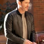 Hart Hoxton CIA Leather Black Jacket
