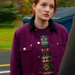 Hudson And Rex Bryanna Francis Purple Cotton Jacket