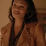 Kaia Bryant Virgin River Brown Leather Jacket