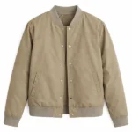 Law and Order SVU S27 Terry Bruno Beige Bomber Jacket