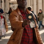 Lupin Assane Diop Brown Jacket