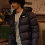 Lupin Etan Simon Black Puffer Jacket