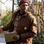 Lupin Omar Sy Brown Jacket