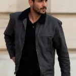 Lupin Soufiane Guerrab Grey Jacket