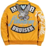 Pelle Pelle American Bruiser Yellow Leather Jacket Back