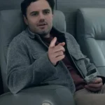 Nicole Grimaudo Solo Mio 2026 Red Leather Jacket