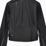 Sunny Nights D’Arcy Carden Moto Jacket Back