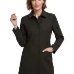 TV Series Love Story 2026 Carolyn Bessette Black Trench Coat