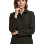 TV Series Love Story Carolyn Bessette Black Trench Coat