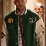 The Traitors Colton Underwood Green Varsity Jacket
