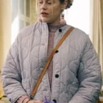 The Way to You Hazel Quilted Grey Jacket