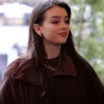 Ülkü Hilal Çiftçi Underground Brown Suede Leather Jacket