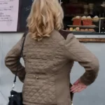 Virgin River Muriel St Claire Brown Jacket Back