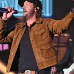 2026 Luke Bryan Suede Jacket
