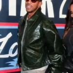 All-Star Game Ludacris Leather Green Jacket