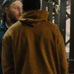 American Solitaire Gilbert Owuor Brown Hoodie Back