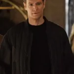 CIA Bill Goodman Black Bomber Jacket