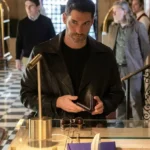 CIA Colin Glass Black Coat